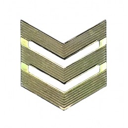 Rank badge, SGT, field uniform