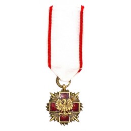 Krzyż "PCK", brązowy