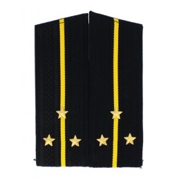 Epaulettes of the senior...