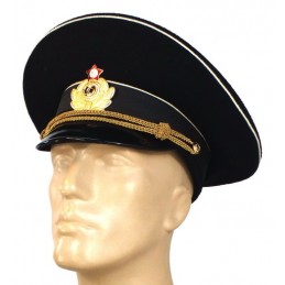 Navy officers cap, black