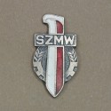 Badge "SZMW" ("Socialist Military Youth Association")