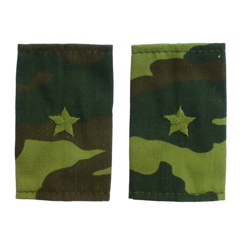 Epaulets for major, camouflage - Flora