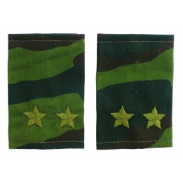 Epaulets for lt. colonel, camouflage - Flora