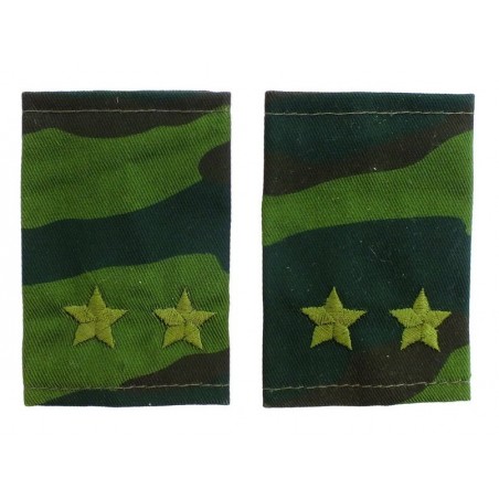 Epaulets for lt. colonel, camouflage - Flora