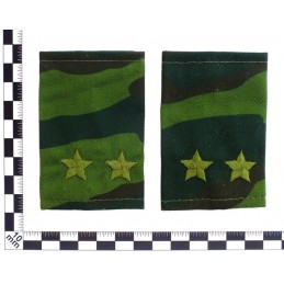 Epaulets for lt. colonel, camouflage - Flora