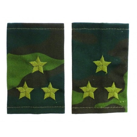 Epaulets for colonel, camouflage - Flora