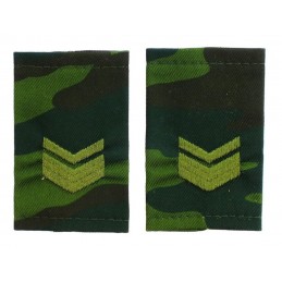 Epaulets for master sergeant, camouflage