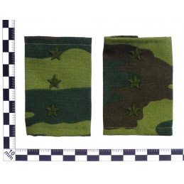 Epaulets for senior warrant officer, camouflage - Flora