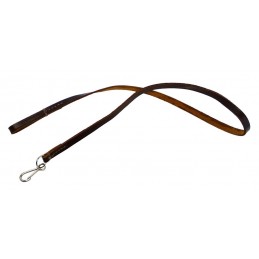 Leash-thong to the handgun - sewn