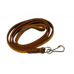 Leash-thong to the handgun - sewn