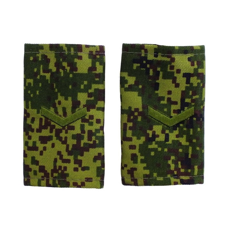 Epaulets for corporal, camouflage - Digital Flora, "V" version