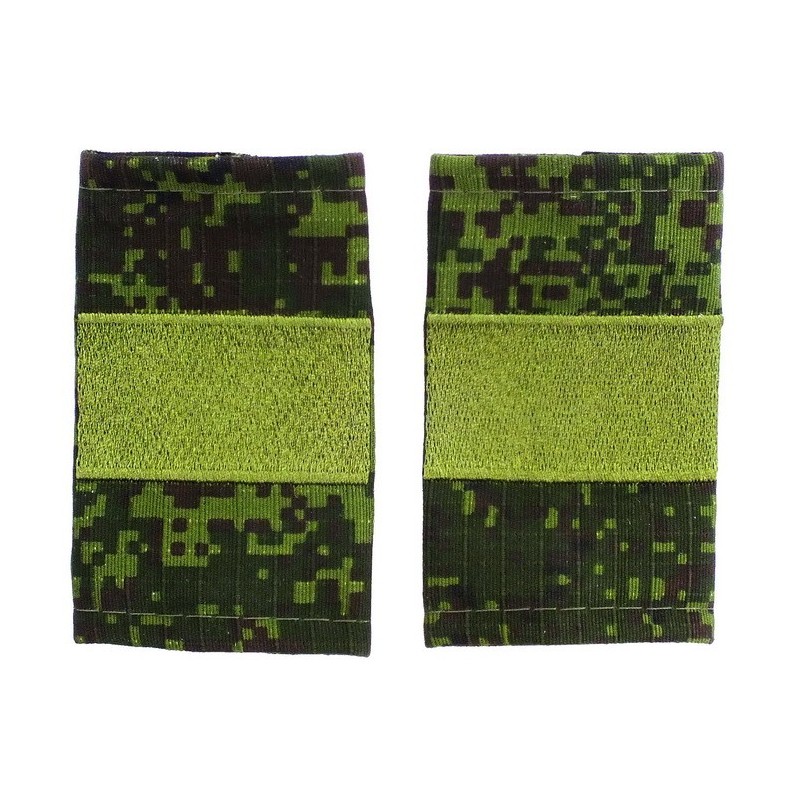 Epaulets for senior sergeant MVD, camouflage - Digital Flora