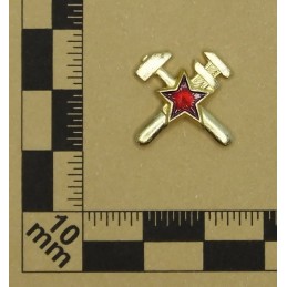 Insignia/badge "Military Topographical Service" - gold