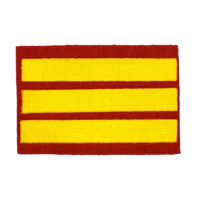 Stripe for participants in a course of military schools - 3 course, red