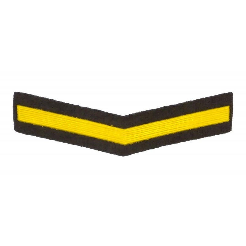 Stripe for regular soldiers - 1 year of the service, green