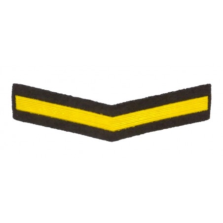 Stripe for regular soldiers - 1 year of the service, green