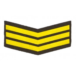 Stripe for regular soldiers - 2 years of the service, green