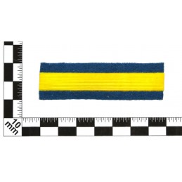 Stripe for participants in a course of military schools - 1 course, light-blue