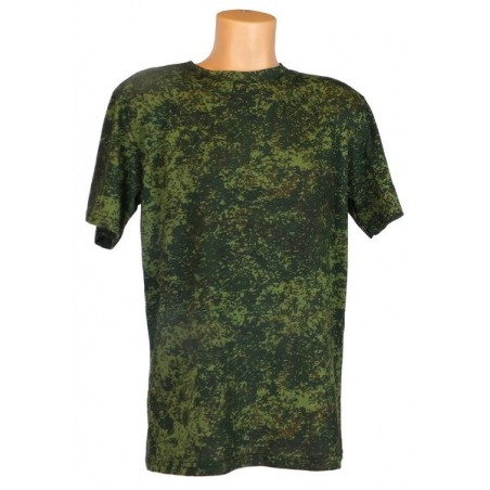 T-shirt in camouflage "Digital Flora"