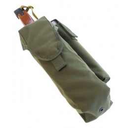 TI-P-2RPK-ROPL Pouch for 2 RPK-74 magazines, signal flare and knife, left, OLIVE
