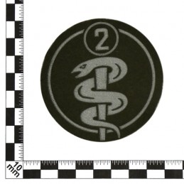 “Specialist 2nd Class –Medical Service” - patch, green