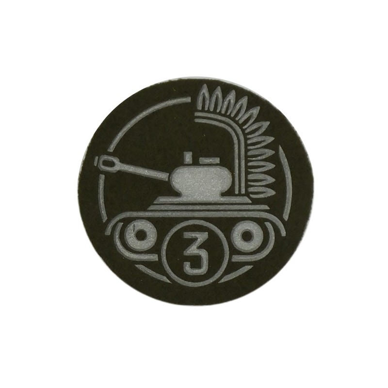 “Specialist 3rd Class – Tank Forces” - patch, green