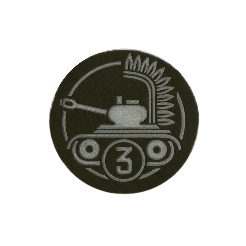 “Specialist 3rd Class – Tank Forces” - patch, green “Specialist 3rd Class – Tank Forces” - patch, green
