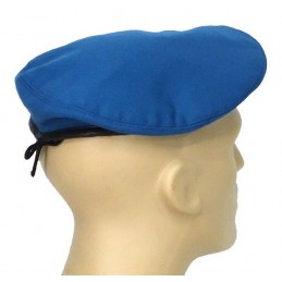 Small, light blue beret - "tear"