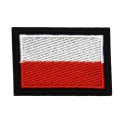 Polish flag, small - patch with thermotransfer