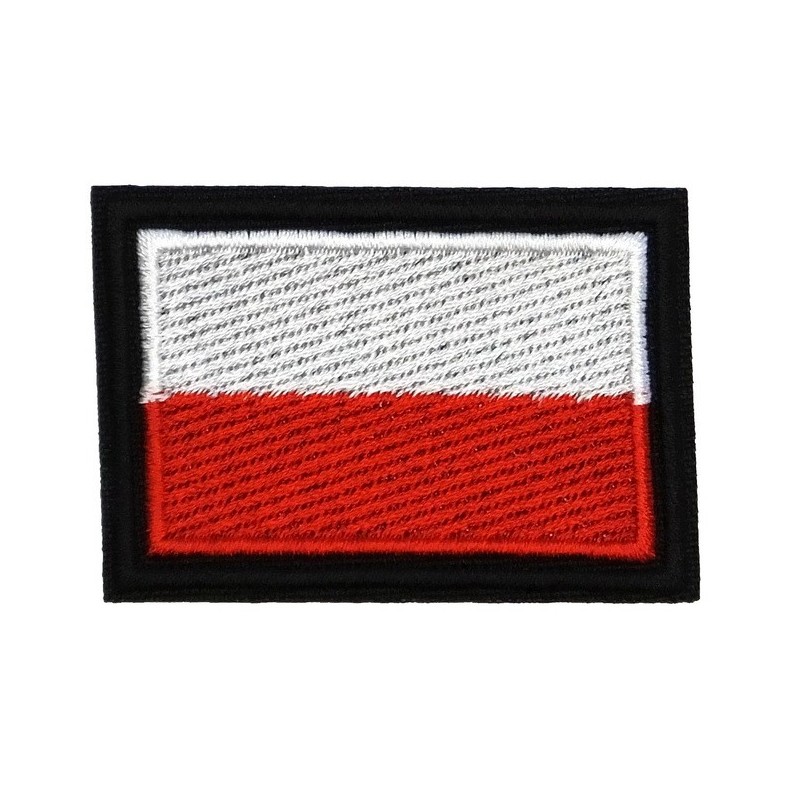 Polish flag - patch with thermotransfer