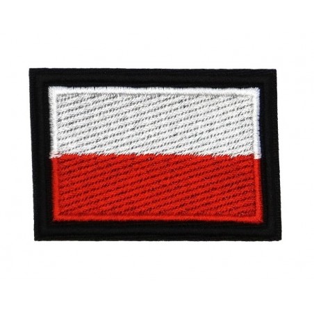 Polish flag - patch with thermotransfer