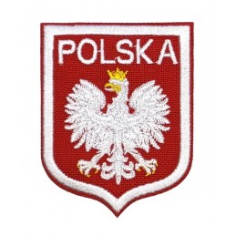 Polish with white eagle - patch with thermotransfer