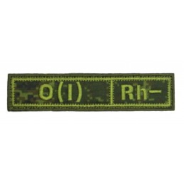 Stripe "Armed Forces of Russia", Air Forces, with velcro, olive background, PR300