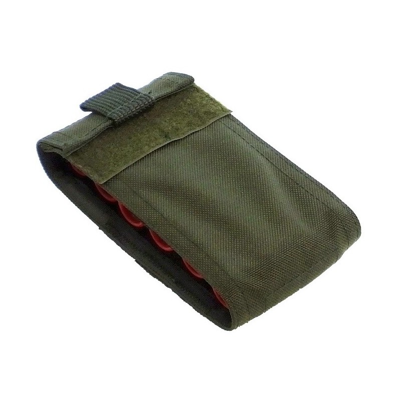 TI-P-6P-12K Pouch for 6 shotgun shells, OLIVE