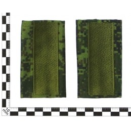 Epaulets for master sergeant MVD, camouflage - Digital Flora