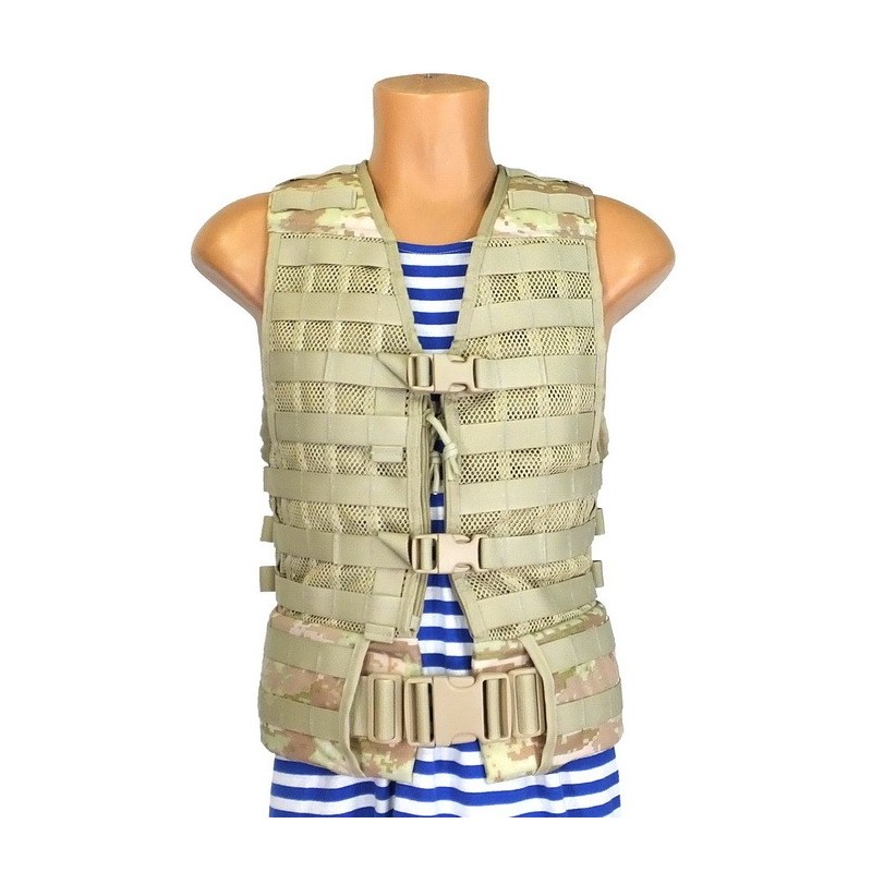 TI-OZ-M-117 Modernized vest of battle set, MOLLE, Digital Beige (Syria)