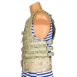 TI-OZ-M-117 Modernized vest of battle set, MOLLE, Digital Beige (Syria)