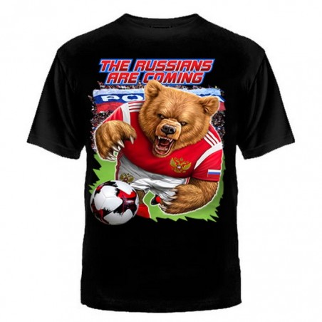 T-shirt "The Russians are coming!", black