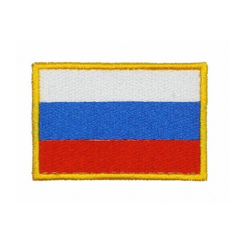 Stripe - Russian Flag, embroidery, with fastener