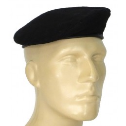 Small, olive beret - tear