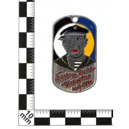 Steel dog-tags – Spetsnaz of Army Recoon, enamel