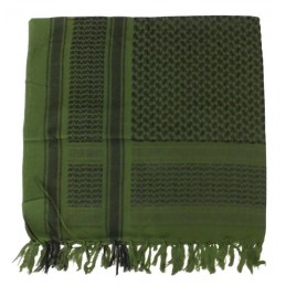 Arafatka-chusta - zielono-czarna