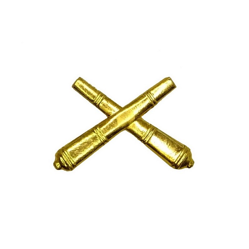 "Missile Forces and Artillery" branch insignia, gold