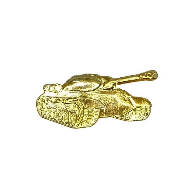 "Tank Troops" branch insignia, gold, right