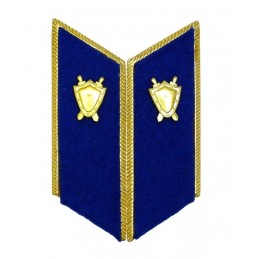 Collar tabs of Prosecutor's Offices for official uniforms with tabs