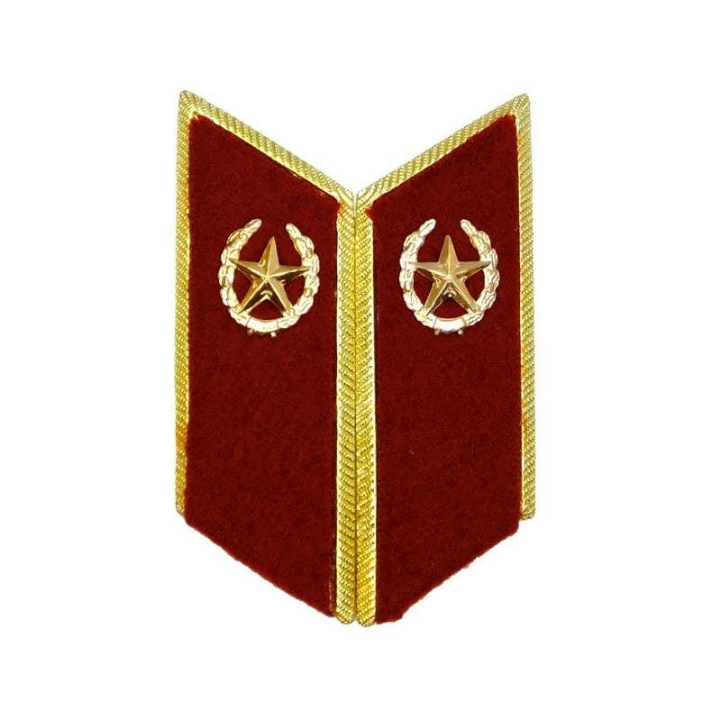 Collar tabs of Internal Forces for official uniforms with tabs