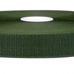 Fasteners of the Velcro® - HOOK, olive. 25 mm