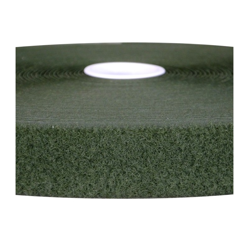 Fasteners of the Velcro® - LOOP, olive. 30 mm