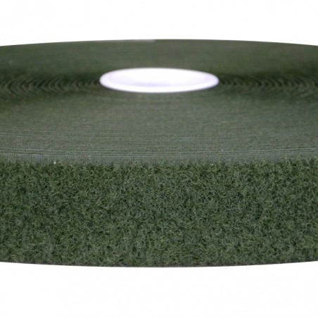 Fasteners of the Velcro® - LOOP, olive. 30 mm