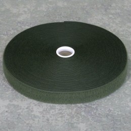 Rzep Velcro - PĘTELKA, oliwkowy - 30mm
